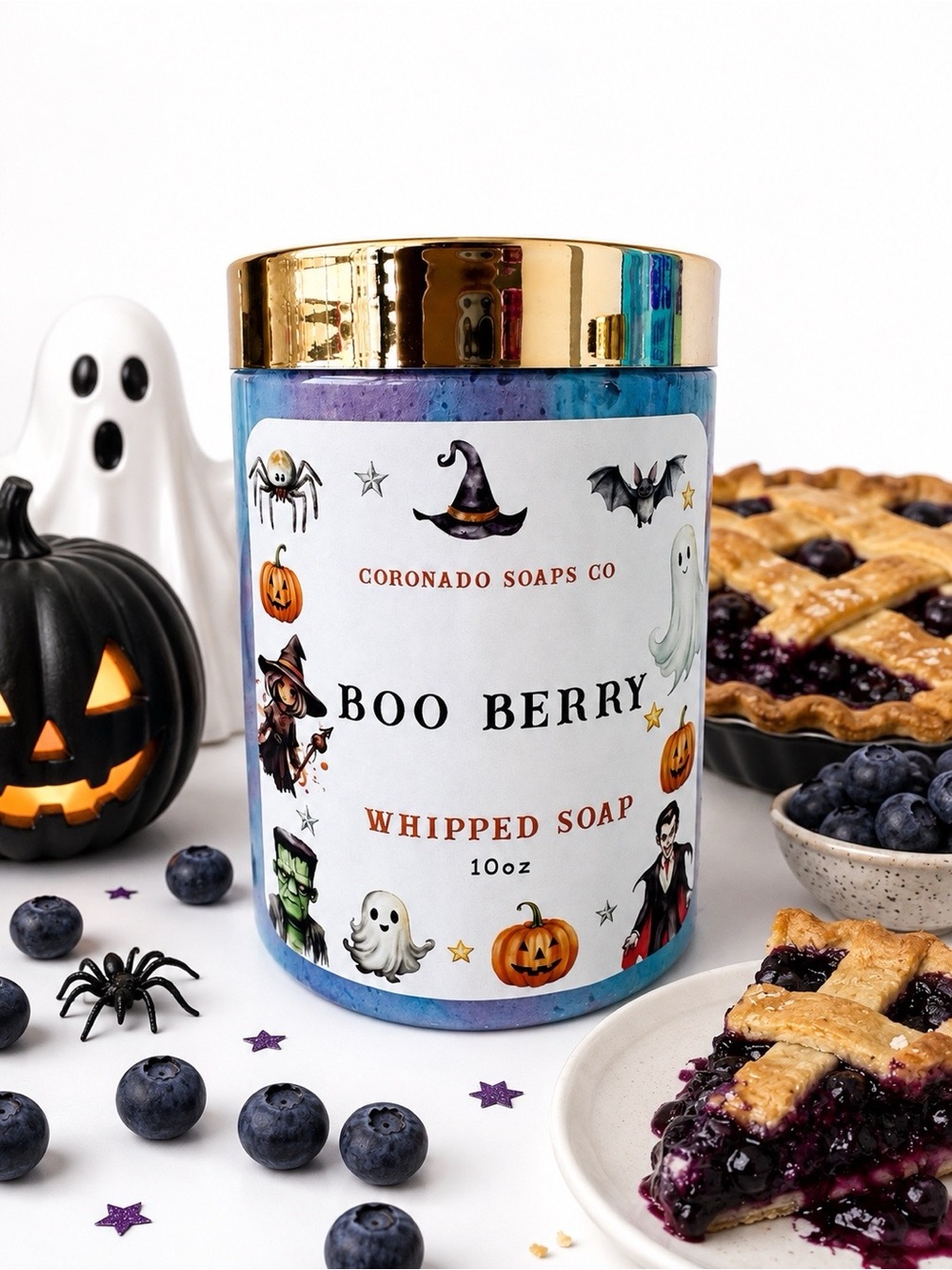 Blueberry Pie Whipped Soap - Coronado Soaps Co.